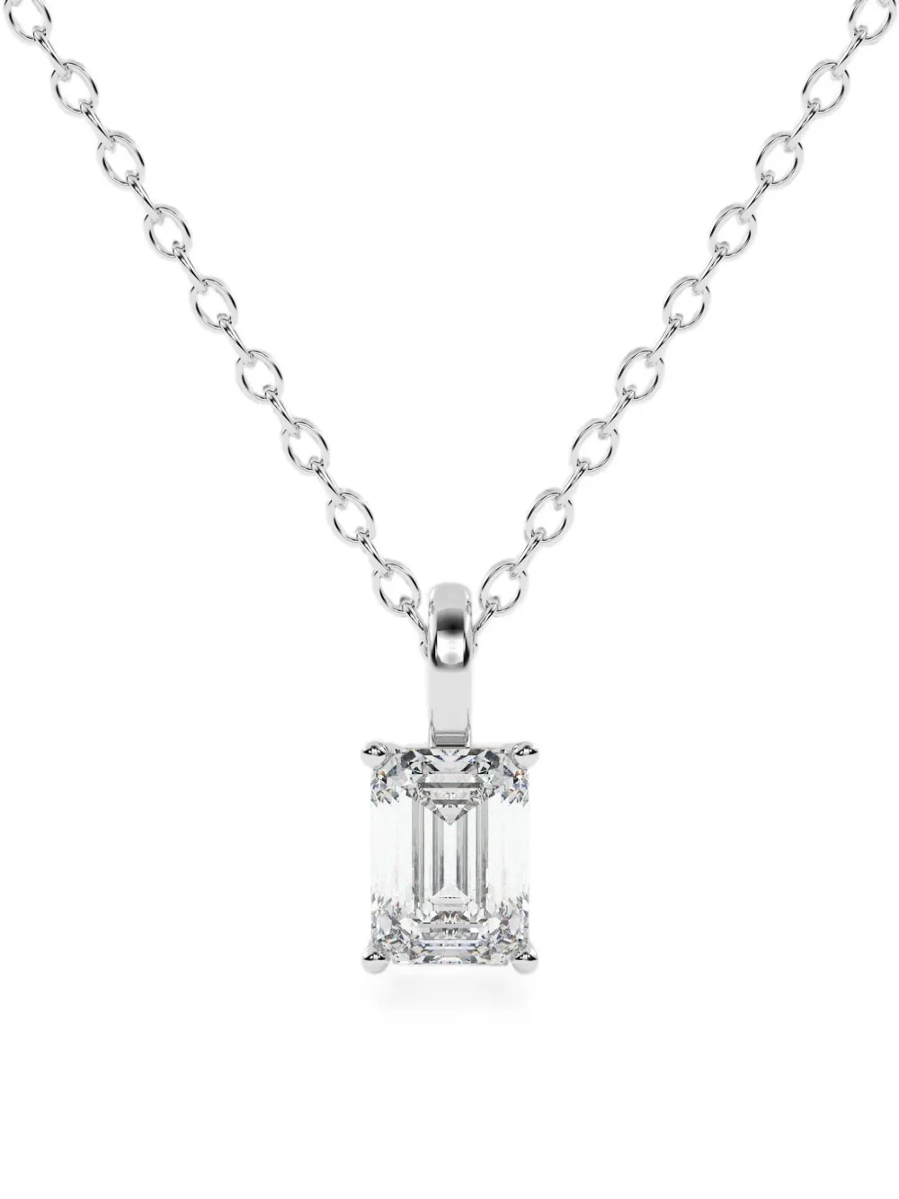 Diamond Essentials lab-grown diamond necklace - Argento