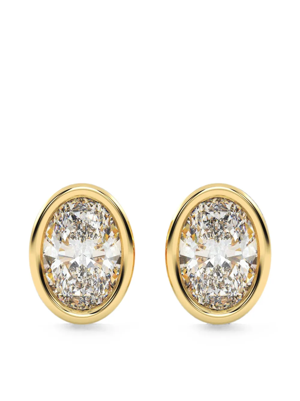 Diamond Essentials lab-grown diamond solitaire earrings - Oro