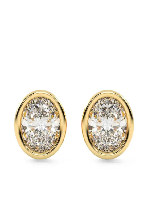 Diamond Essentials lab-grown diamond solitaire earrings