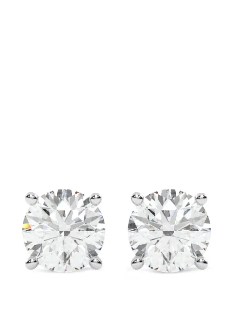 Diamond Essentials lab-grown diamond solitaire stud earrings