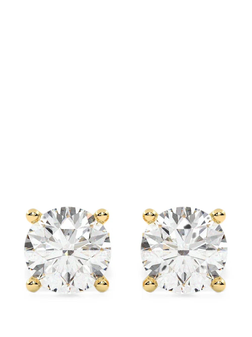 Diamond Essentials diamond solitaire earrings - Giallo