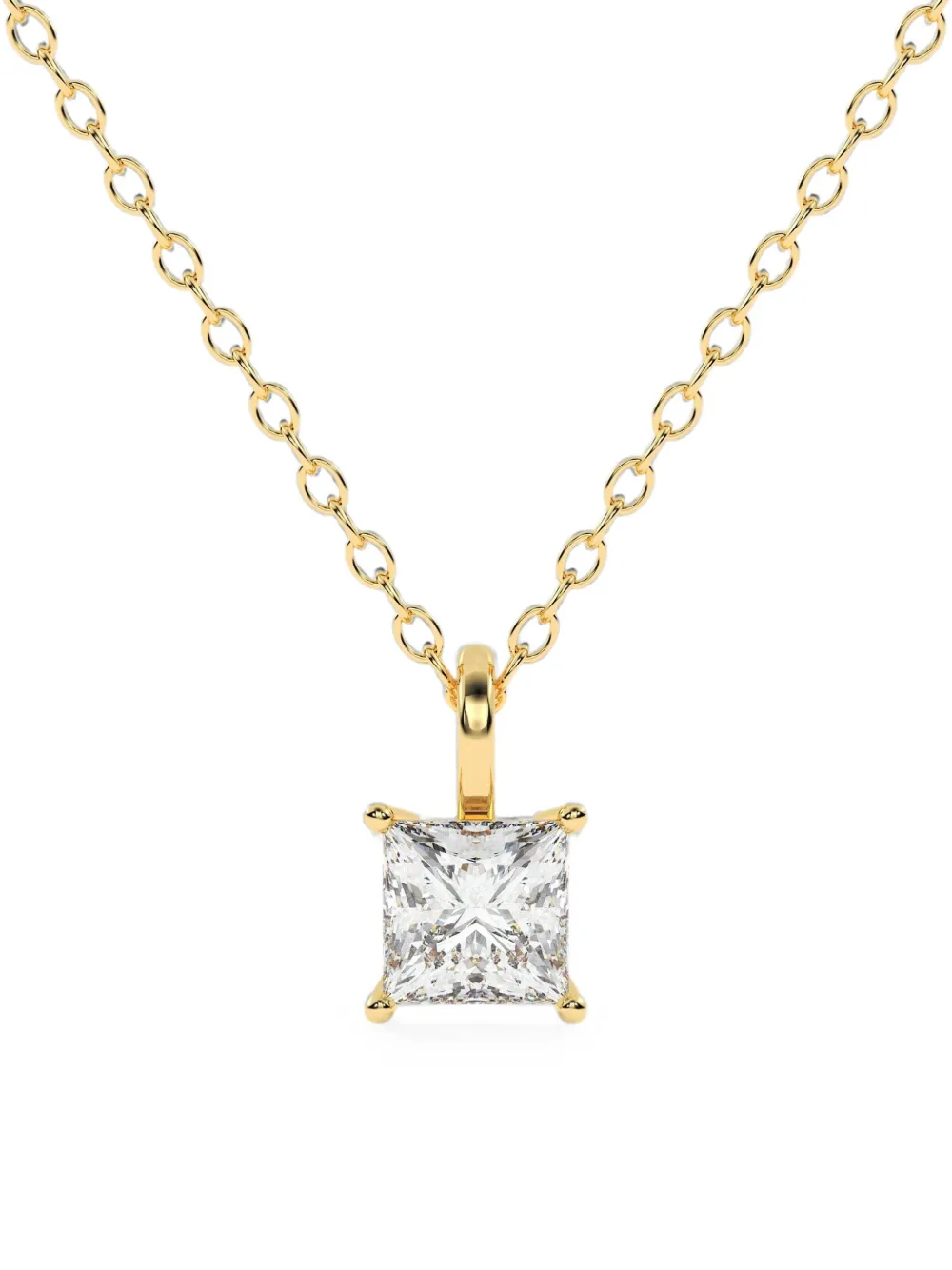 Diamond Essentials diamond solitaire necklace - Gold