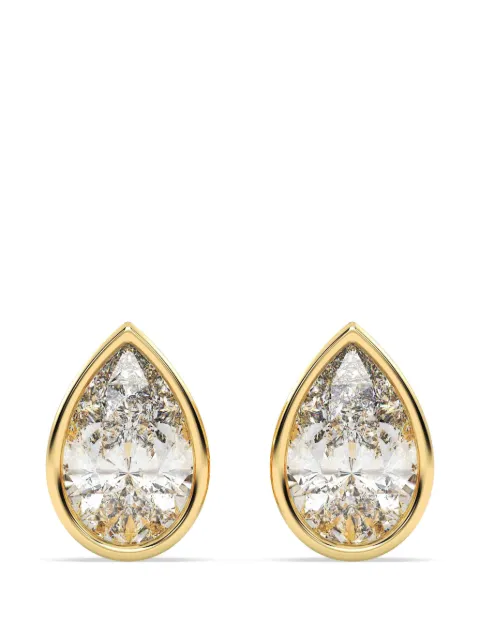 Diamond Essentials lab-grown diamond solitaire earrings