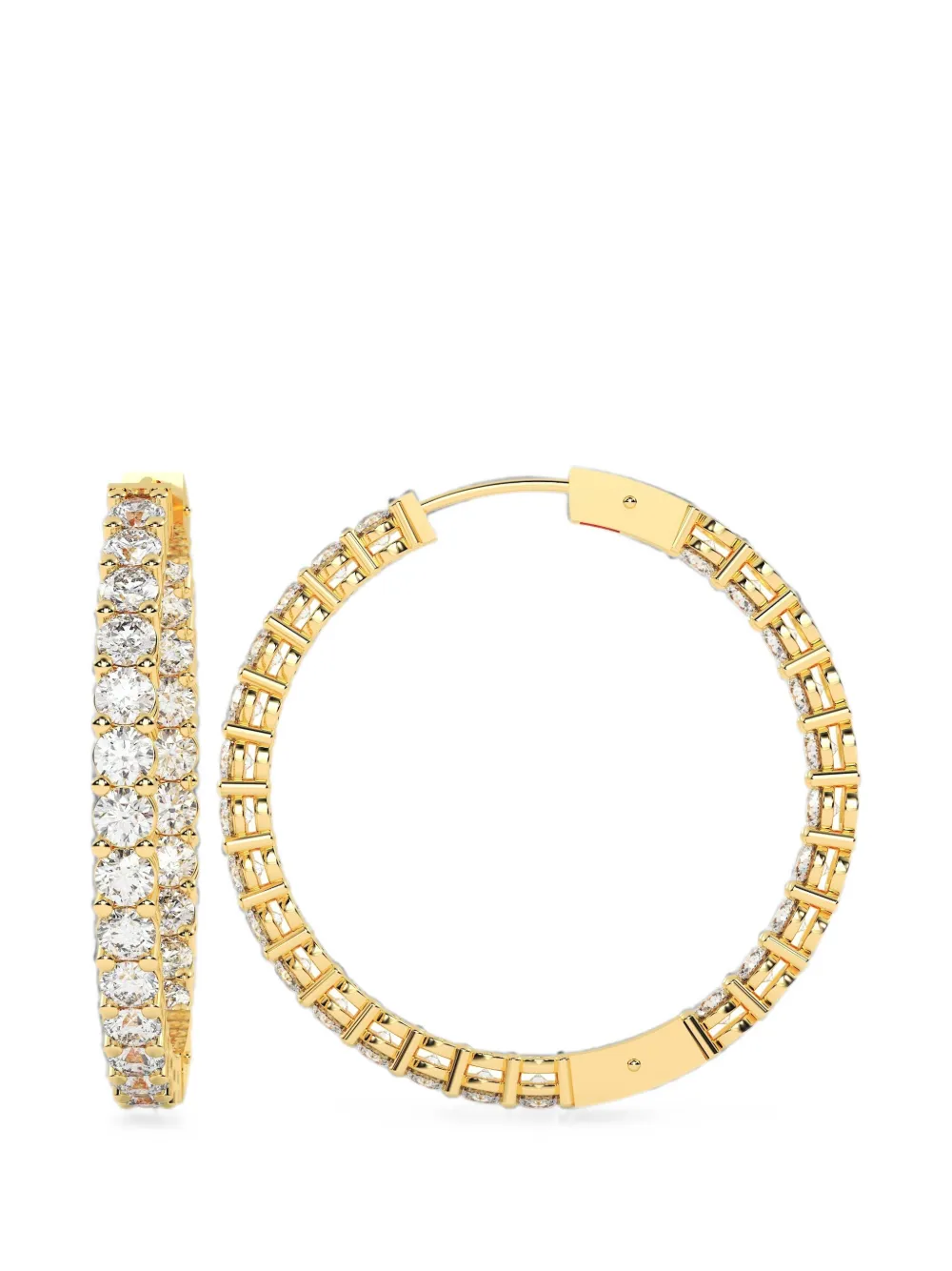 Diamond Essentials diamond hoop earrings - Oro