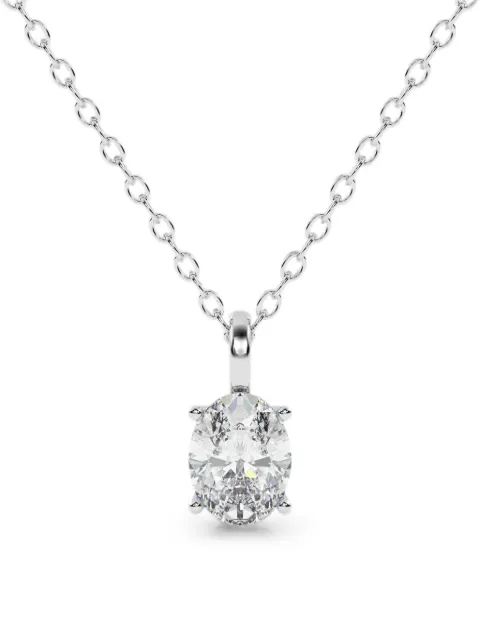 Diamond Essentials collar con dije de diamante