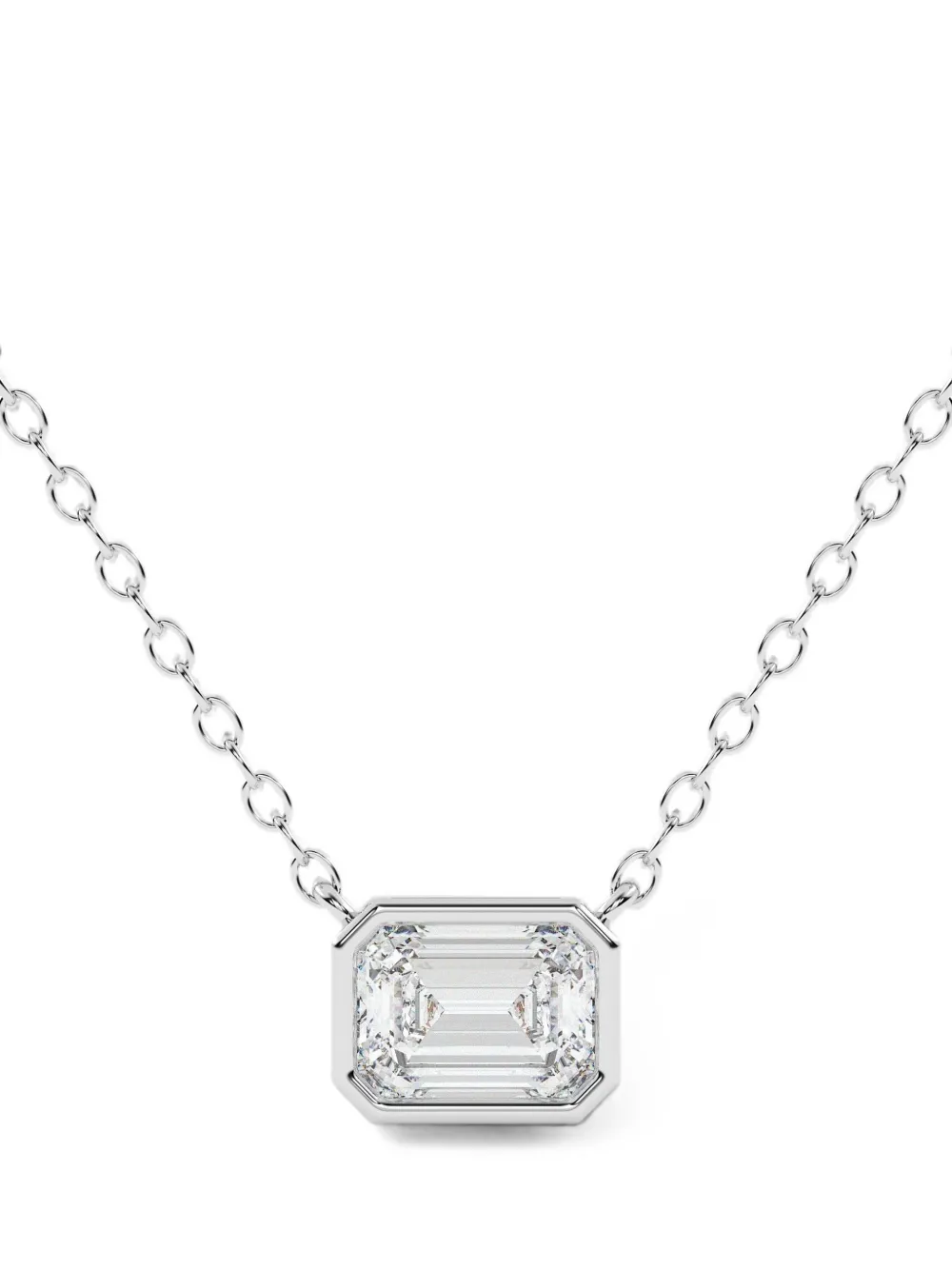 Diamond Essentials diamond pendant necklace - Silber