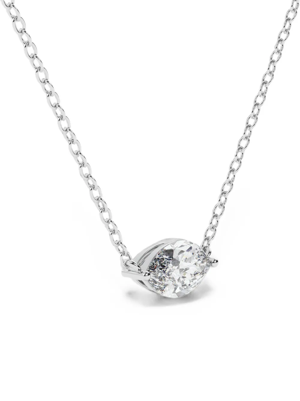 Diamond Essentials diamond pendant necklace - Silber