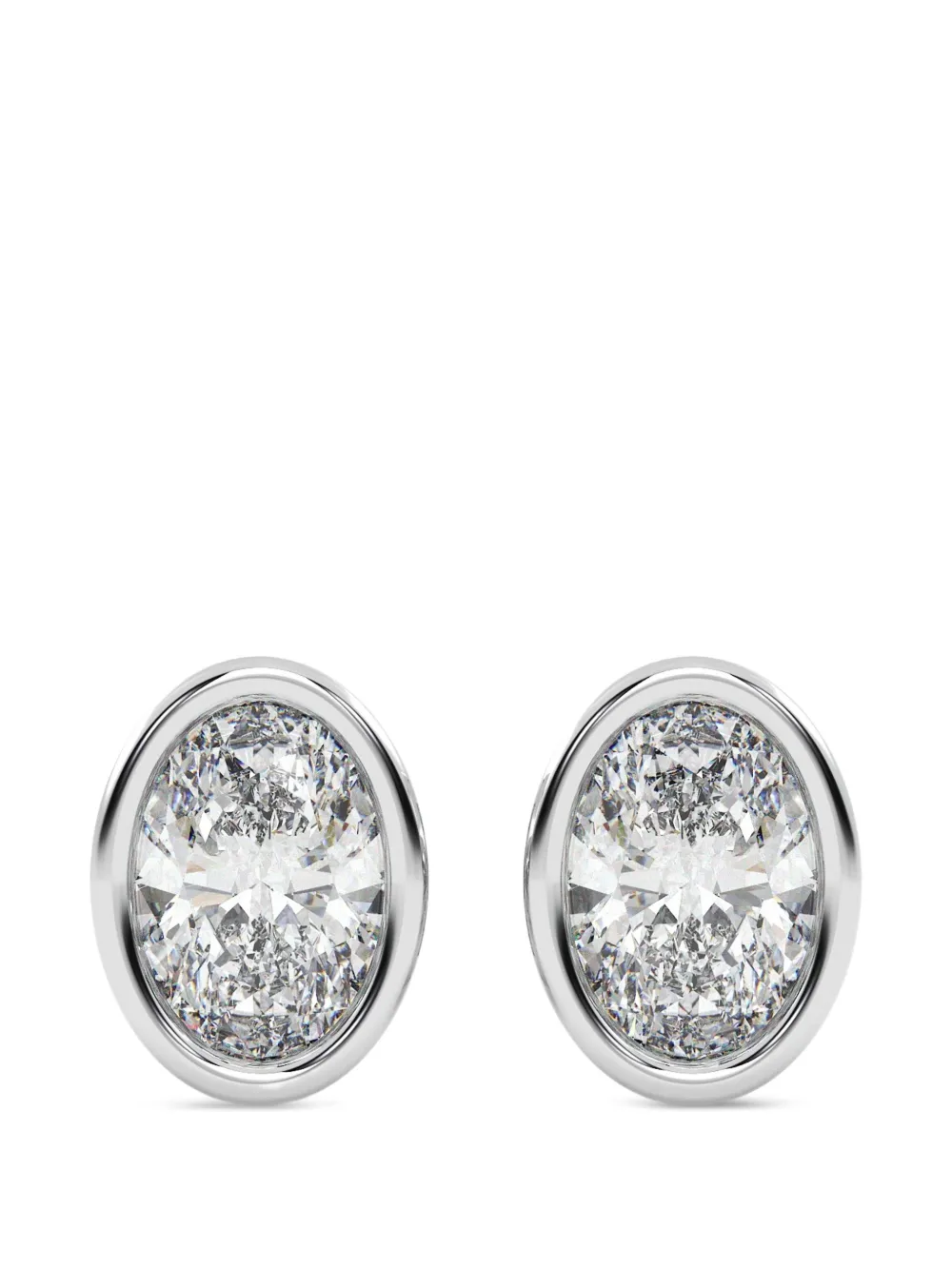 Diamond Essentials diamond stud earrings - Argento
