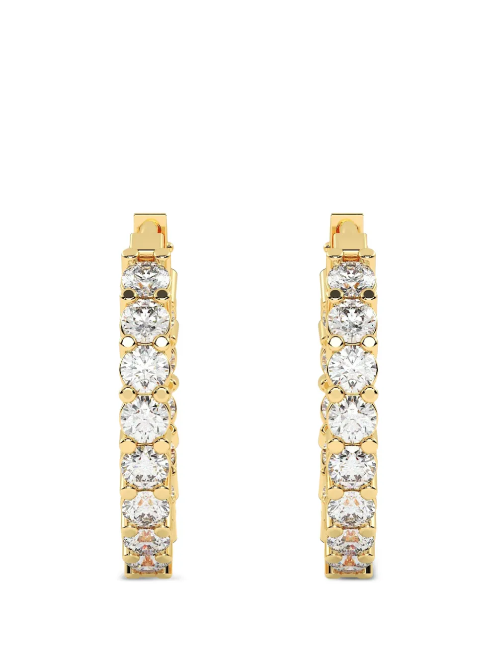 Diamond Essentials diamond hoop earrings - Oro
