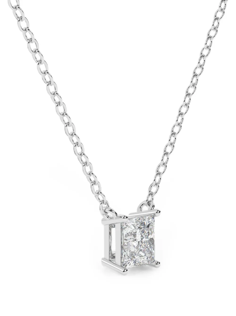 Diamond Essentials diamond-solitaire necklace - Silber