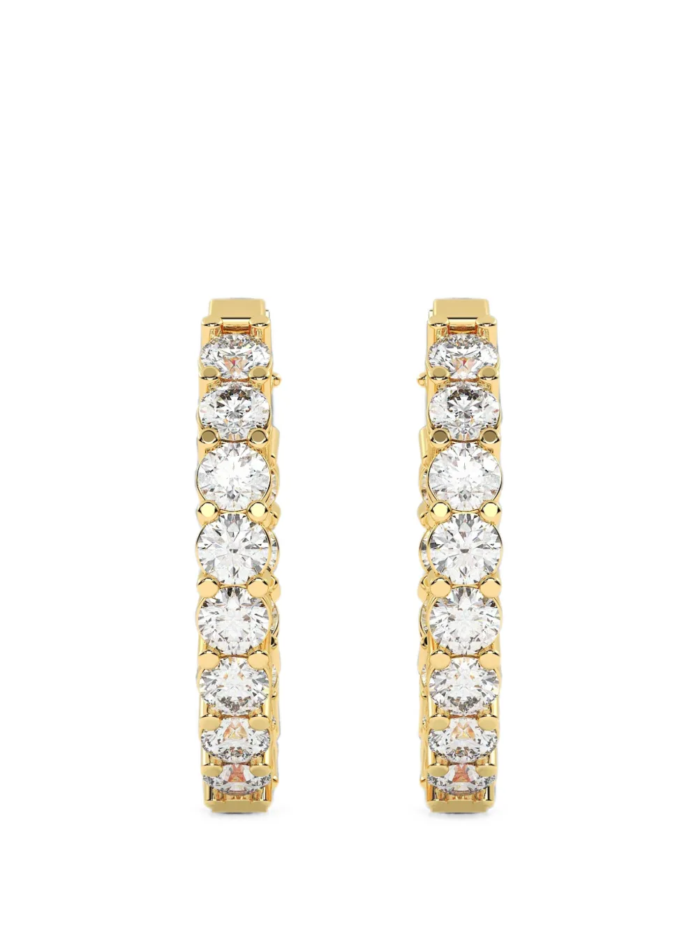 Diamond Essentials diamond hoop earrings - Oro