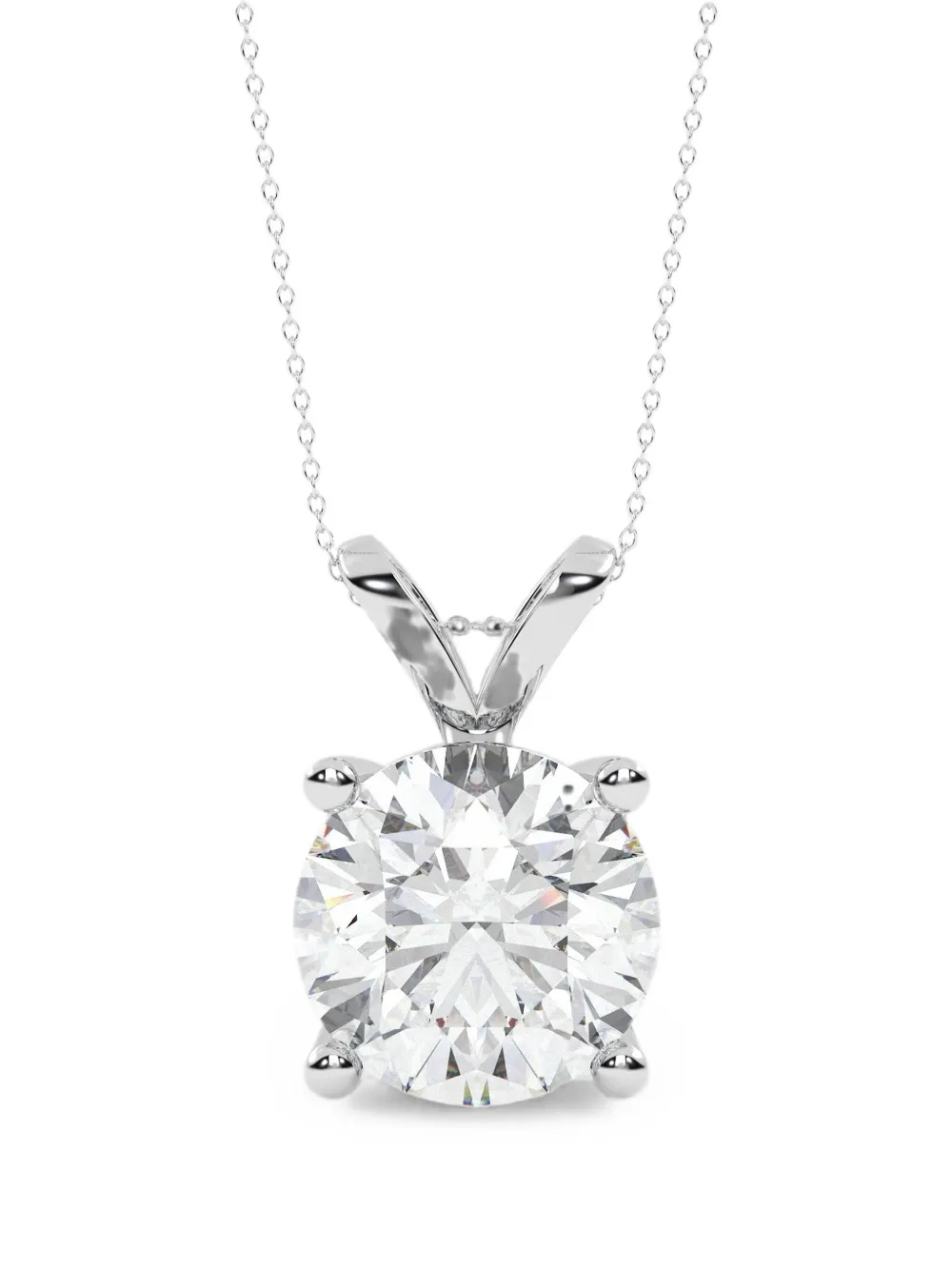 Diamond Essentials diamond-solitaire necklace - Silber