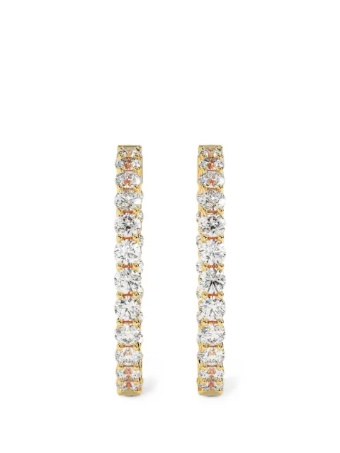 Diamond Essentials Lucida diamonds hoop earrings