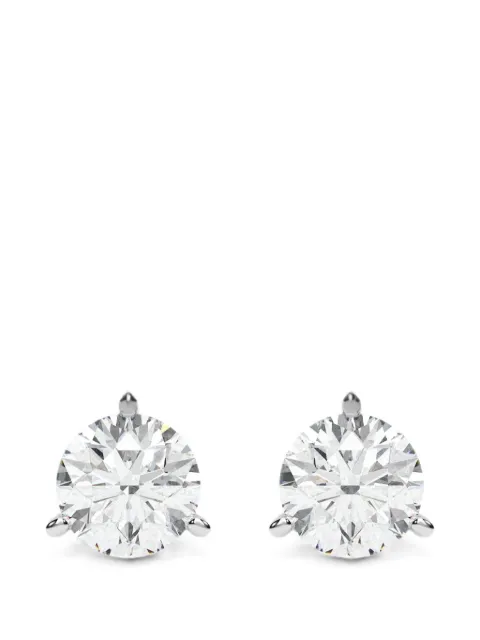 Diamond Essentials aretes con apliques de diamantes