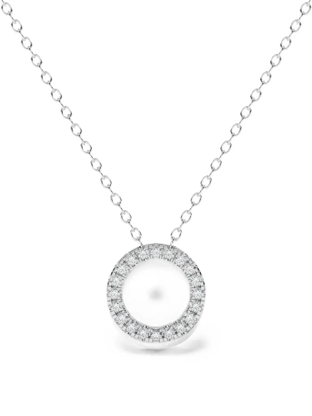 Diamond Essentials diamond pendant necklace - Silber