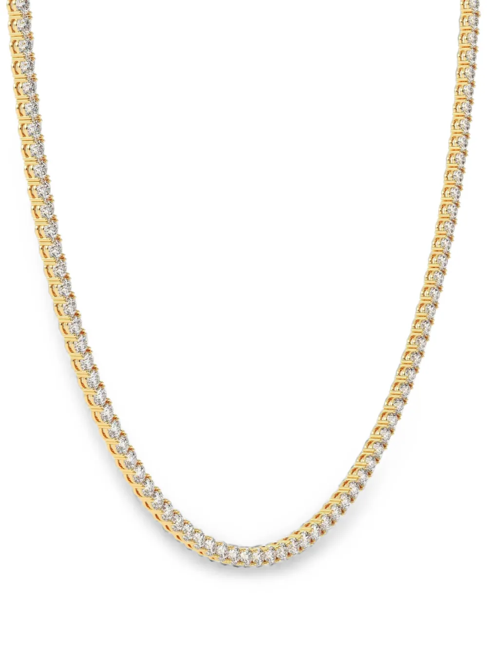 Diamond Essentials diamond tennis necklace - Gold