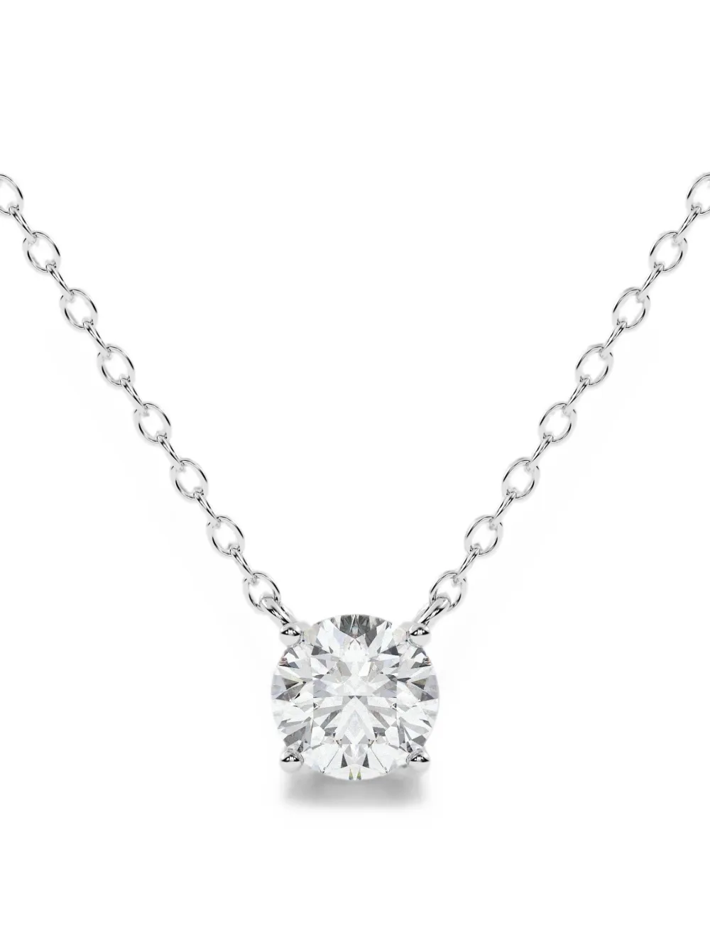 Diamond Essentials diamond pendant necklace - Argento