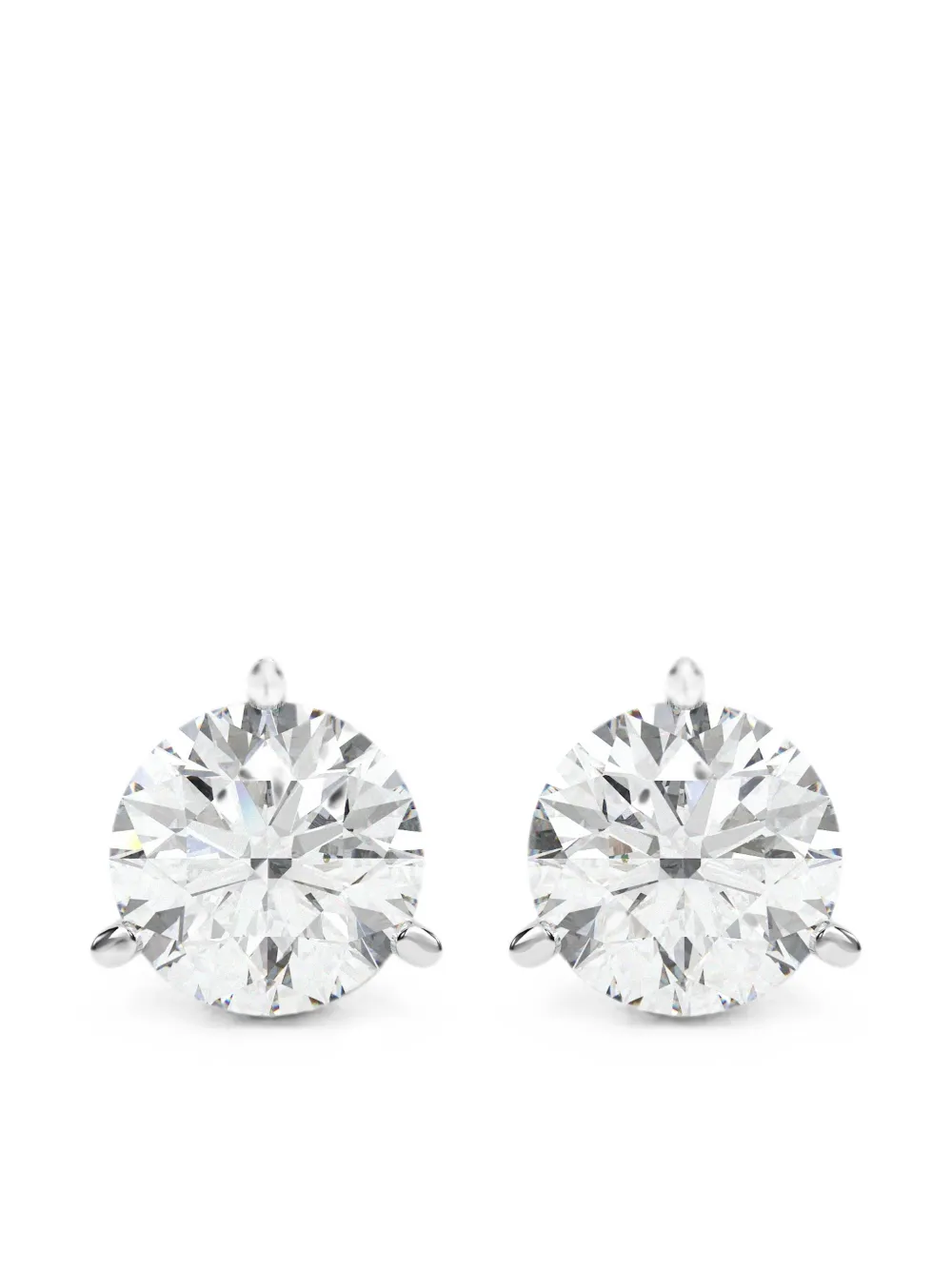 Diamond Essentials diamond stud earrings - Argento