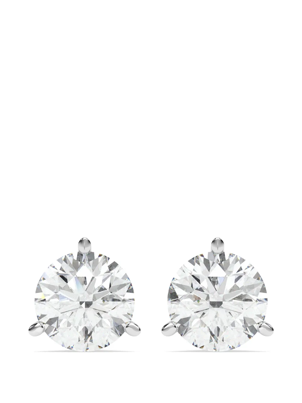 Diamond Essentials diamond stud earrings - Argento