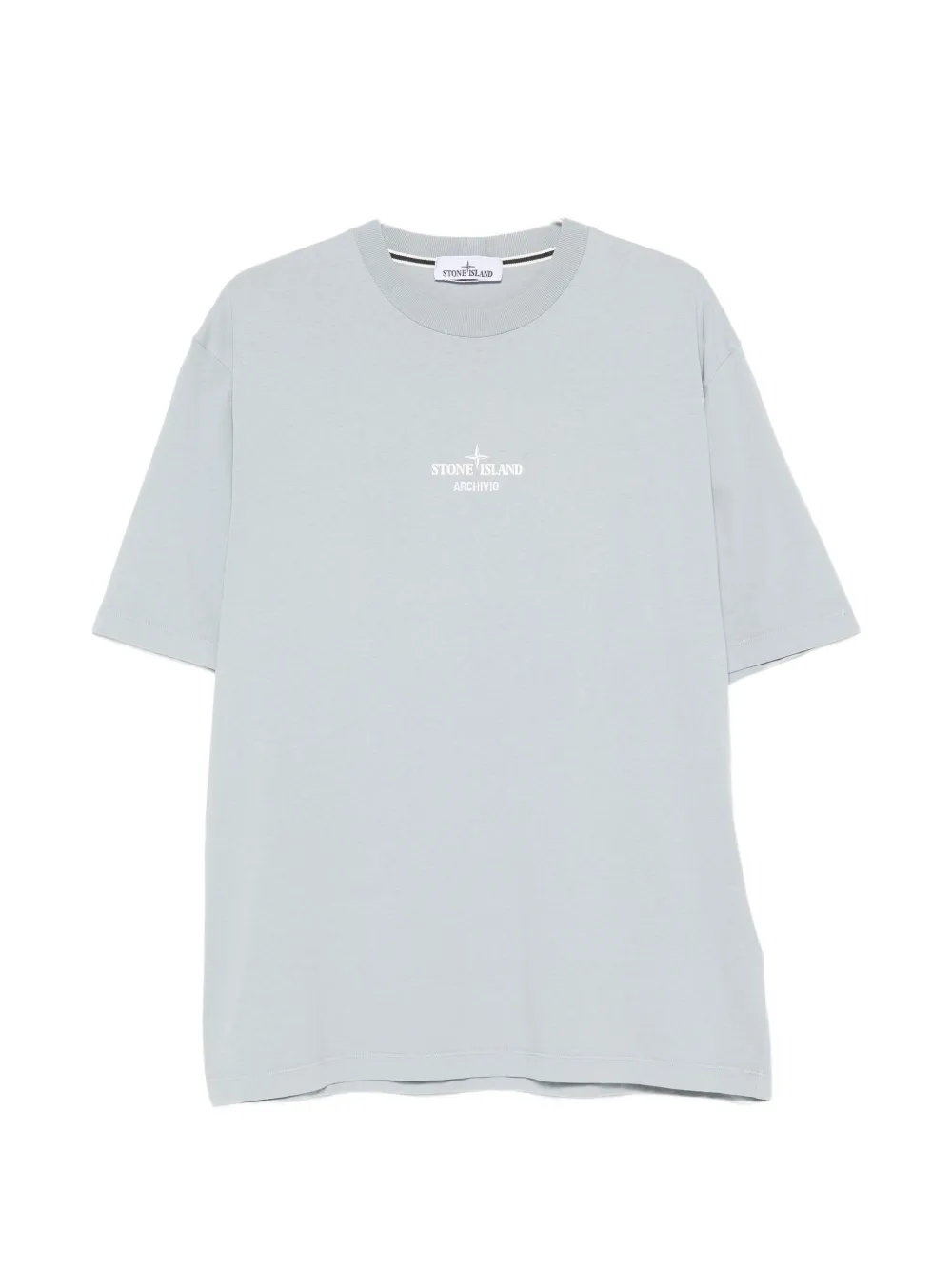 Stone Island Archivio logo-detail T-shirt - Grau