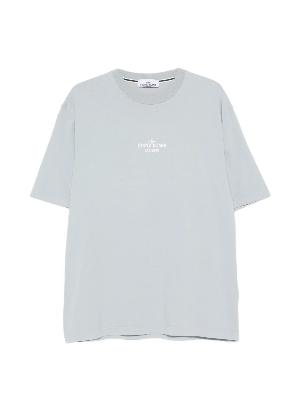 Stone Island Archivio logo-detail T-shirt - Grau