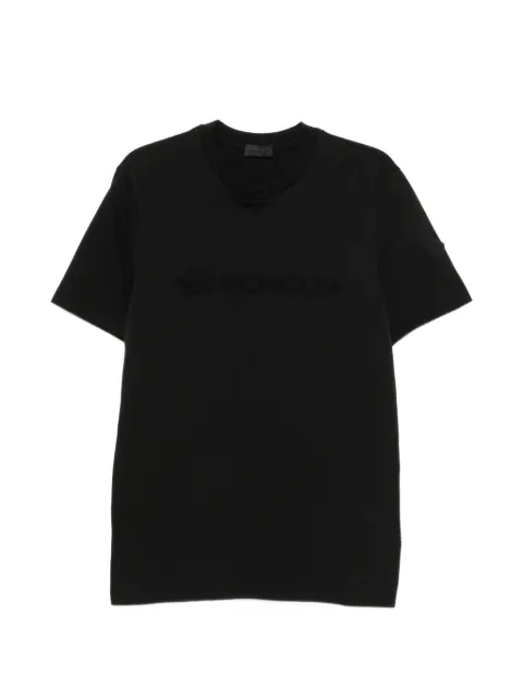 Moncler camiseta con detalle del logo