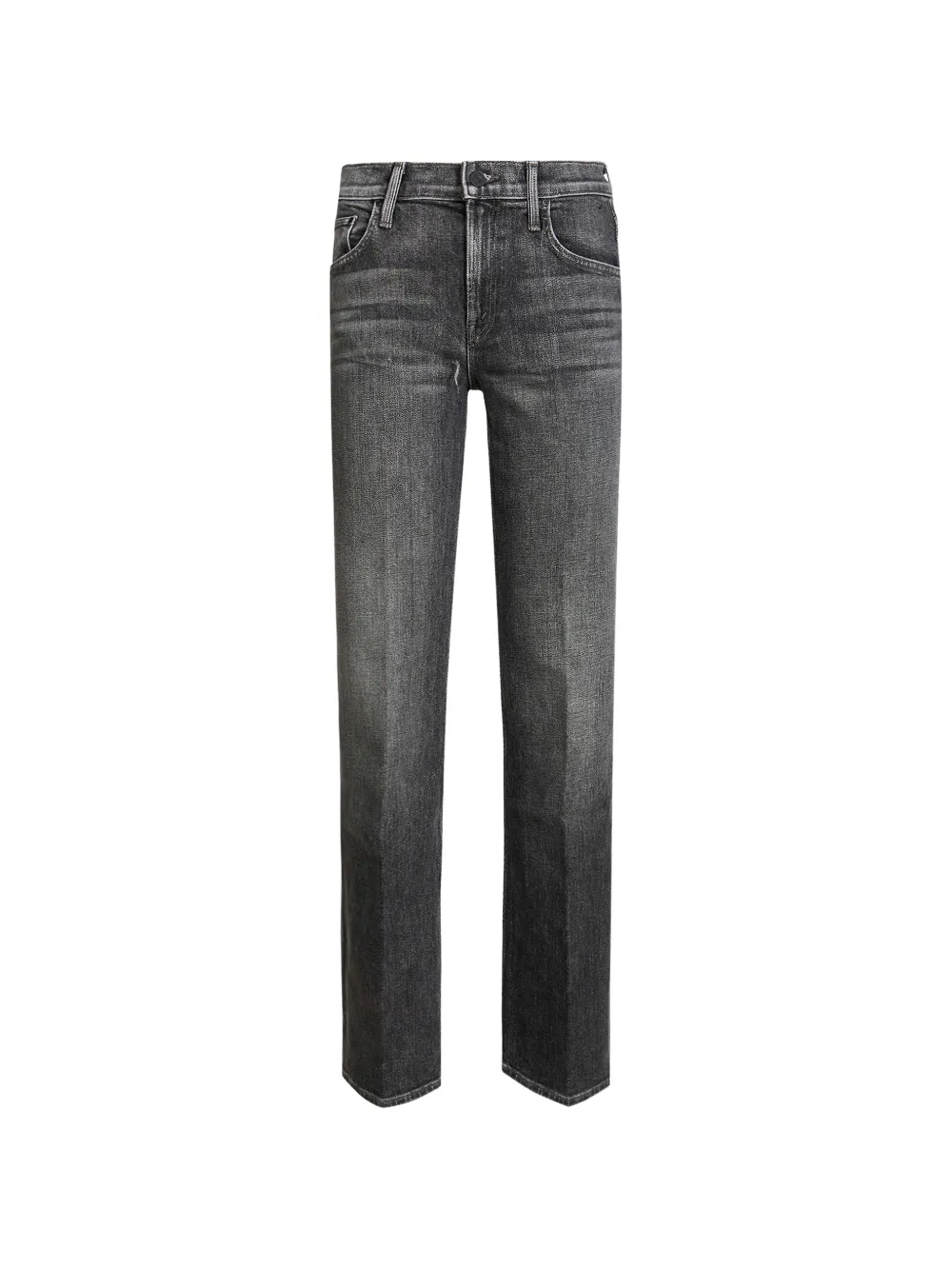 MOTHER faded-effect whiskered jeans - Rosso