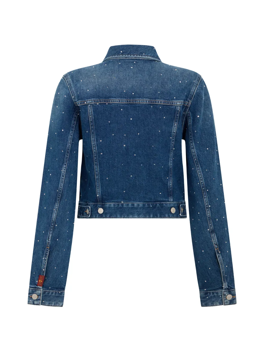 7 For All Mankind Denim jack Blauw