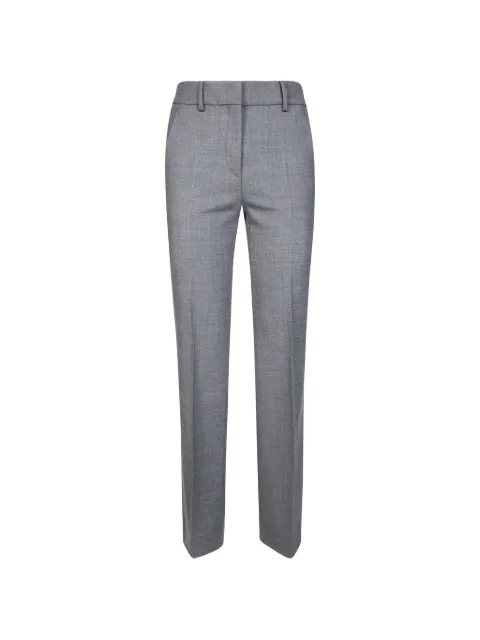 Incotex pressed-crease tailored trousers