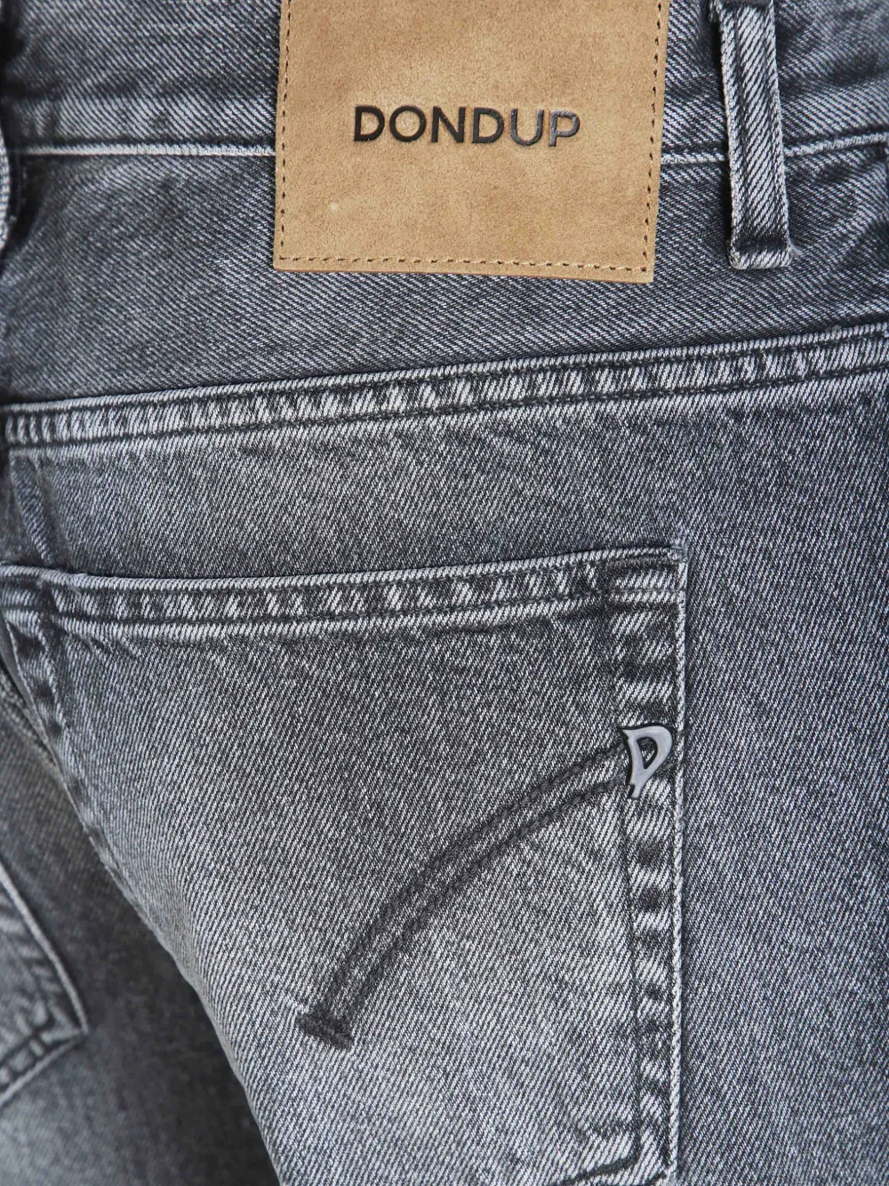 DONDUP Jacklyn ruimvallende jeans Grijs