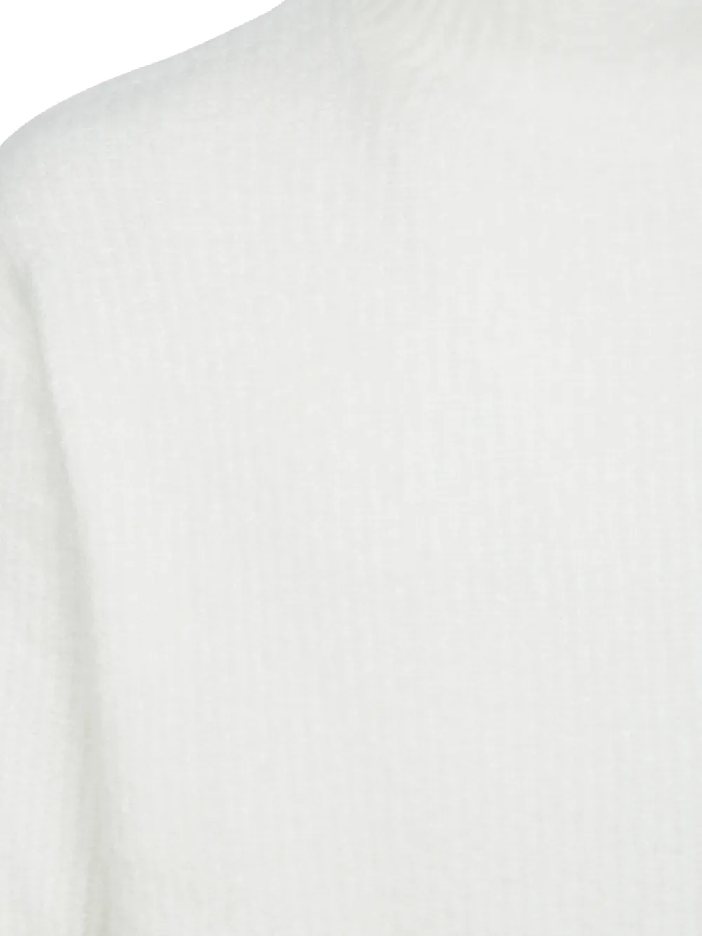 Paolo Pecora ribbed-knit roll-neck sweater Wit