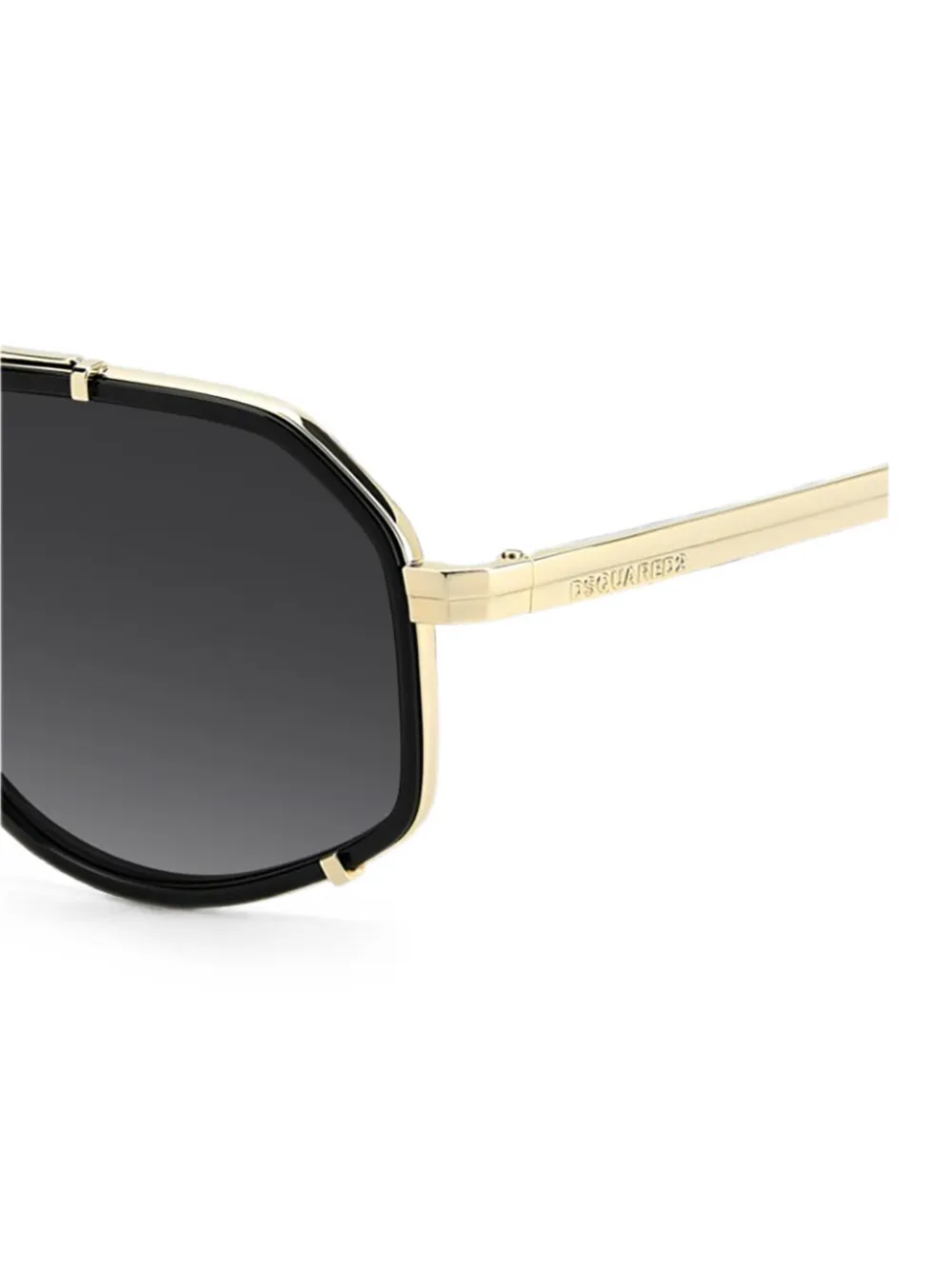 DSQUARED2 EYEWEAR Zonnebril met piloten montuur Zwart
