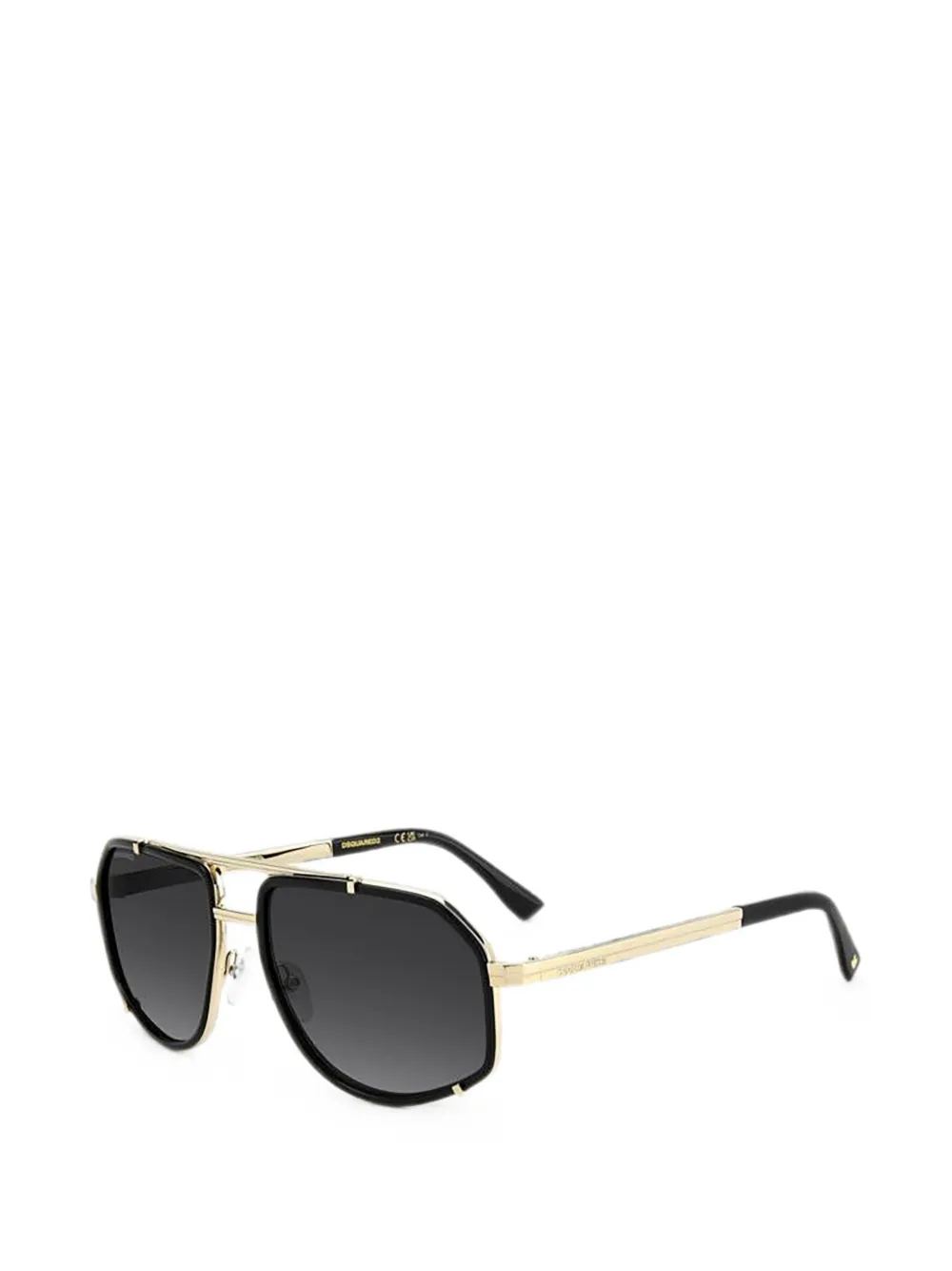 DSQUARED2 EYEWEAR Zonnebril met piloten montuur Zwart