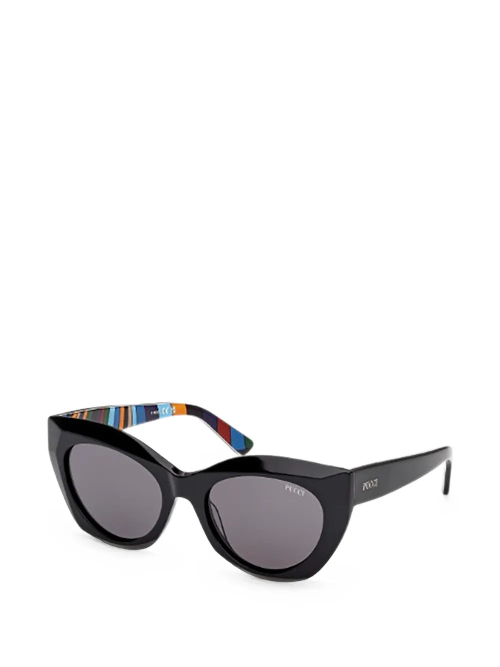 PUCCI Cat-eye Sunglasses in Black, view 2