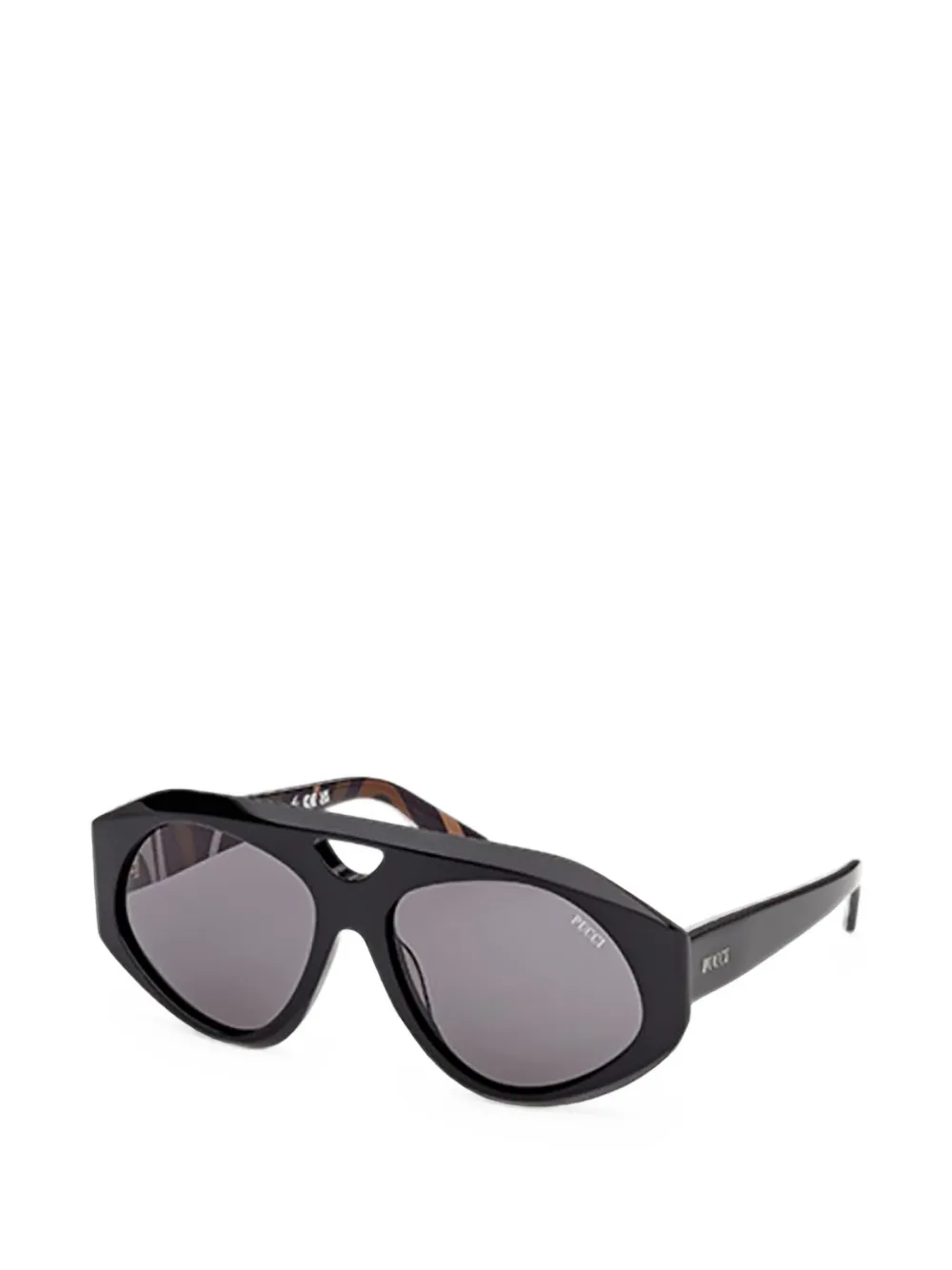 PUCCI Navigator Sunglasses in Black, view 2