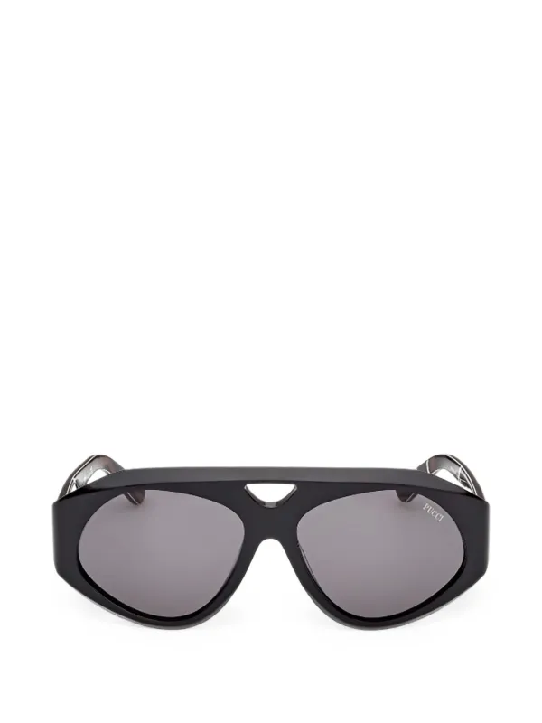 Pucci Navigator Sunglasses in Black