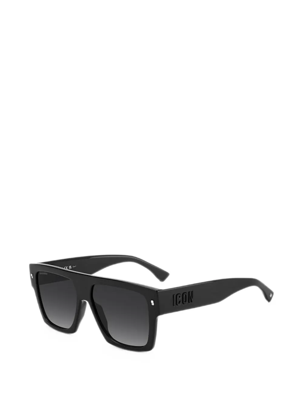 DSQUARED2 EYEWEAR ICONique zonnebril met vierkant montuur Zwart