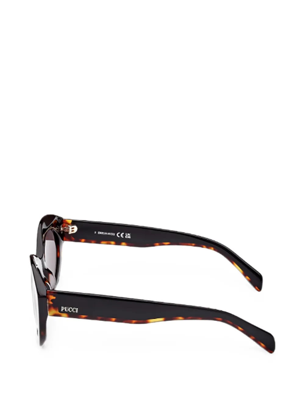 PUCCI Zonnebril met cat-eye montuur Zwart