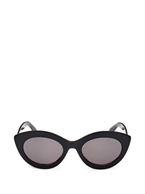 Pucci Tortoiseshell Cat-eye Sunglasses in Black
