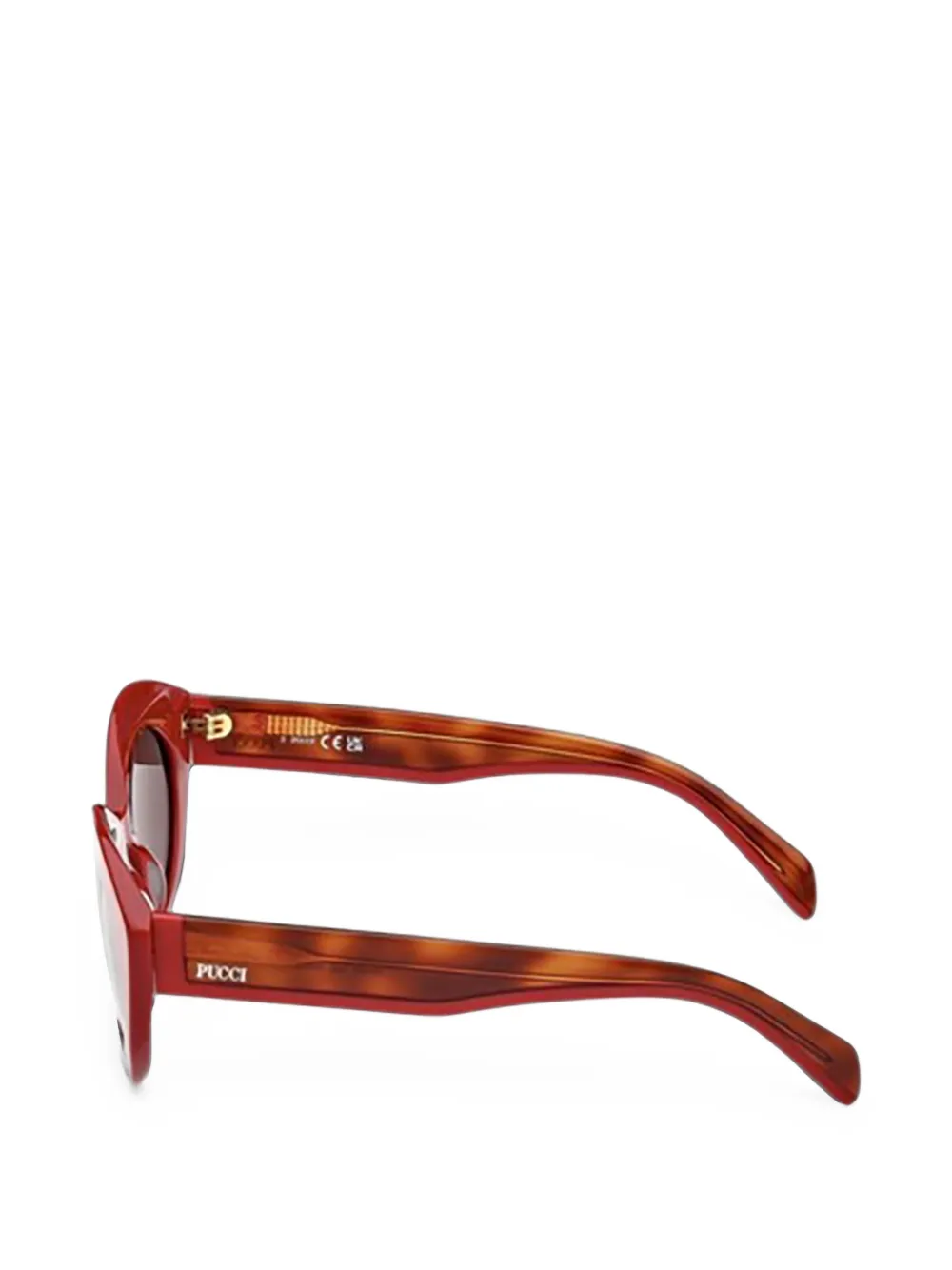 PUCCI Cat-eye Sunglasses in Red, view 3