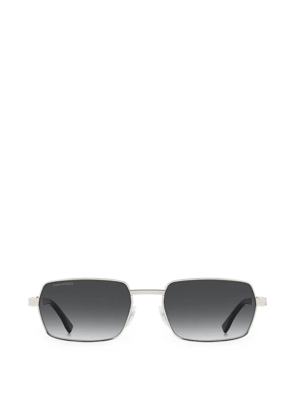 Dsquared2 Rectangle-frame Tinted Sunglasses In Silver