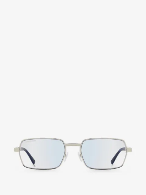 DSQUARED2 EYEWEAR lentes con armazón rectangular y logo grabado