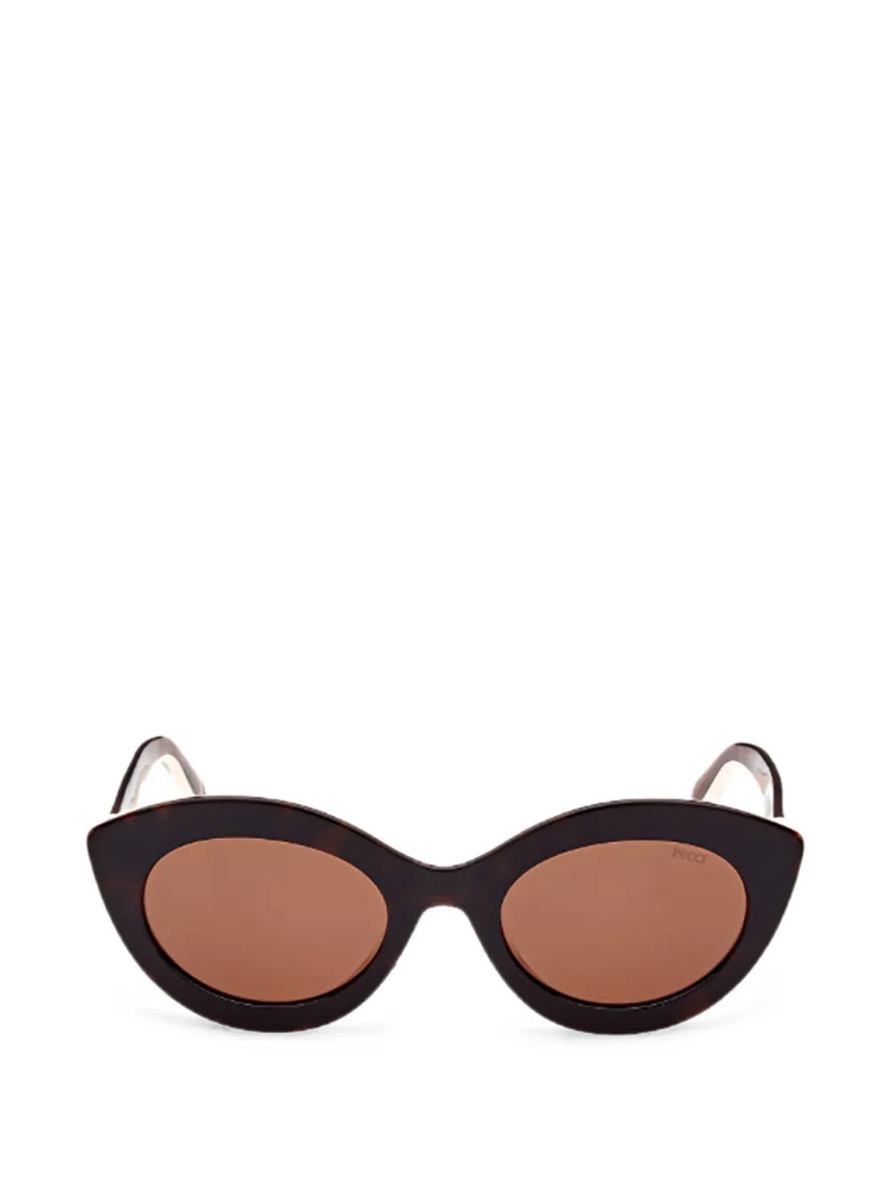 Pucci Tortoiseshell-effect Cat-eye Sunglasses In Brown
