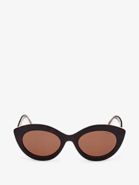 PUCCI tortoiseshell-effect cat-eye sunglasses