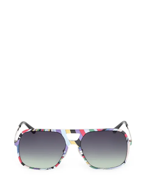 PUCCI geometric-frame sunglasses