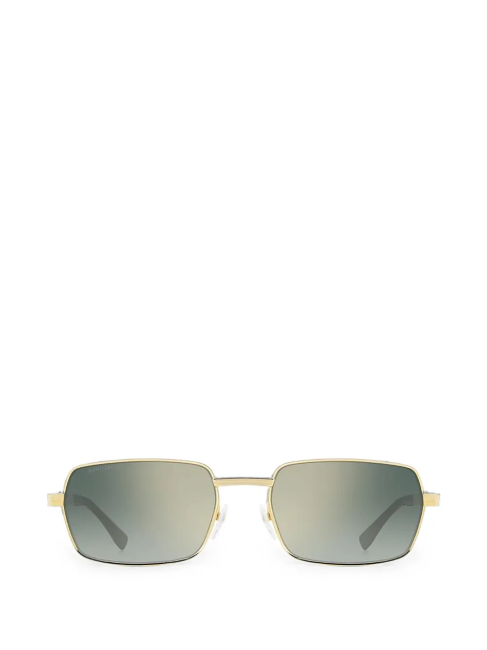 Dsquared2 Rectangle-frame Tinted Sunglasses In Gold
