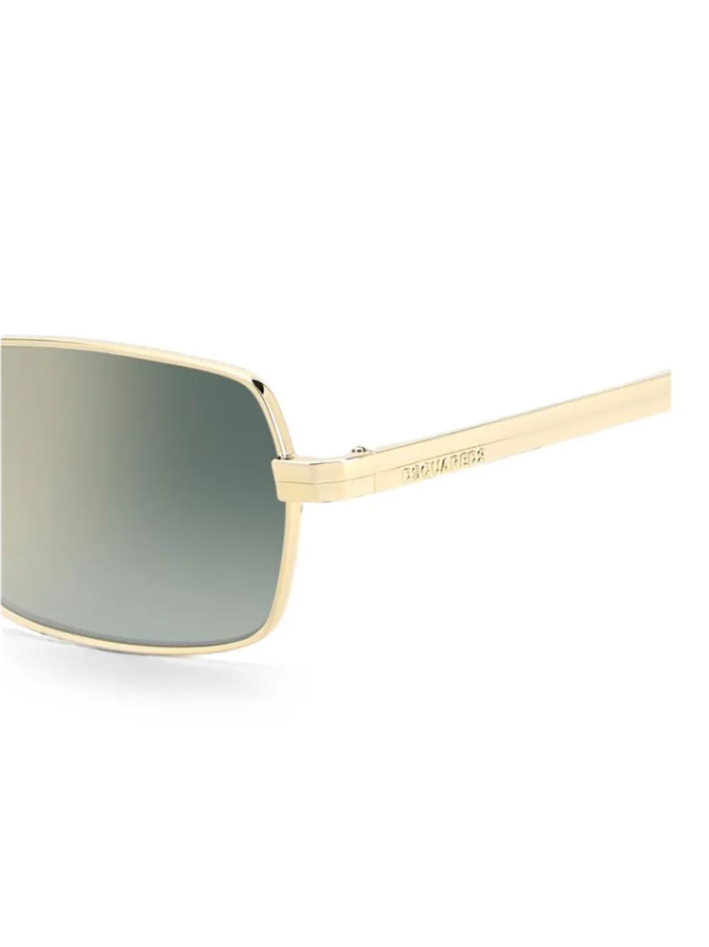 DSQUARED2 EYEWEAR Zonnebril met rechthoekig montuur Goud