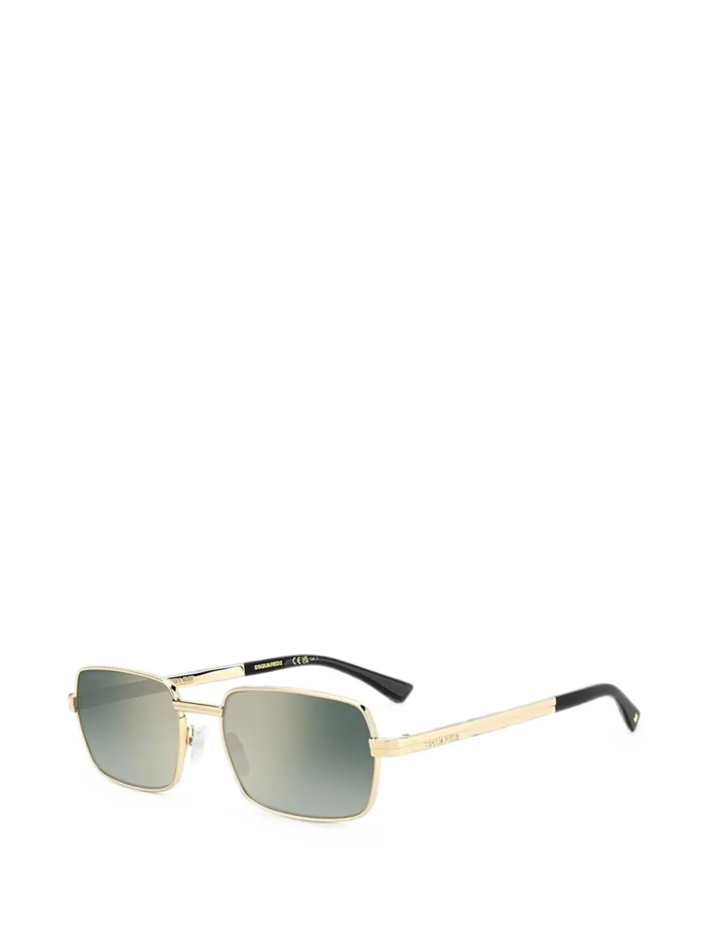 DSQUARED2 EYEWEAR Zonnebril met rechthoekig montuur Goud