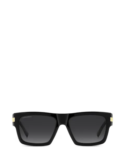 DSQUARED2 EYEWEAR logo-plaque square-frame sunglasses