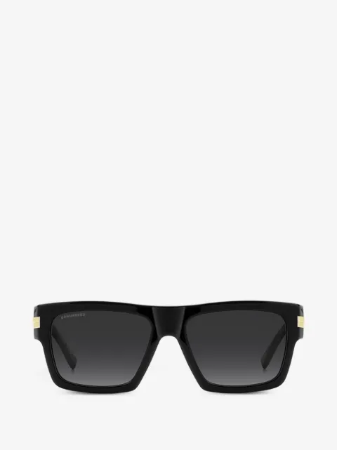 DSQUARED2 EYEWEAR logo-plaque square-frame sunglasses